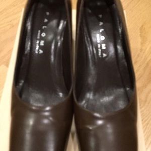 Paloma Brown Pumps 5.5 Made in Italy